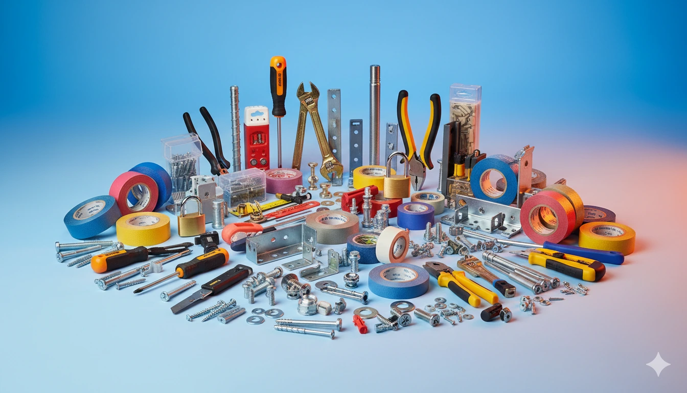12 ferramentas essenciais para começar no bricolage