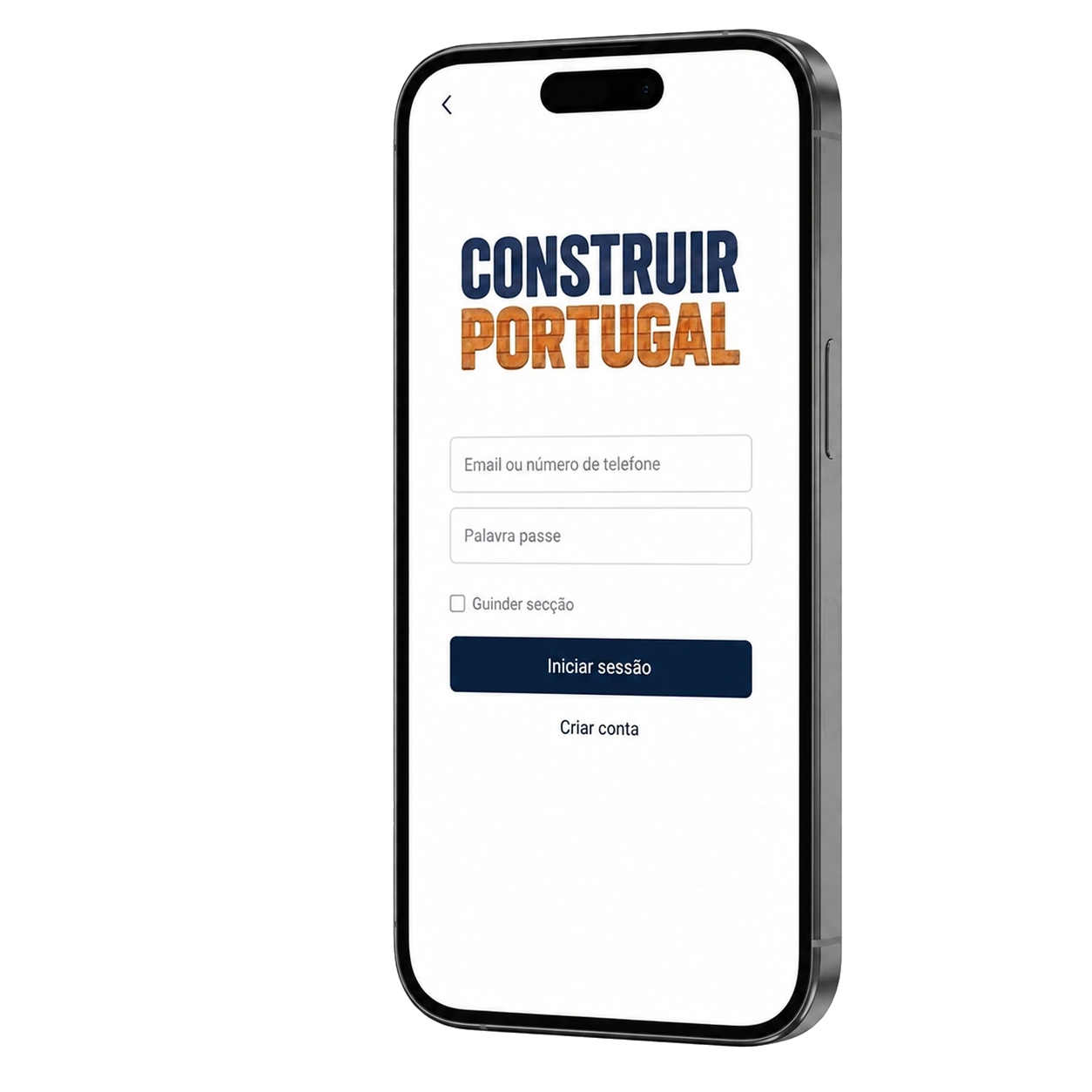 Interface da Nova App