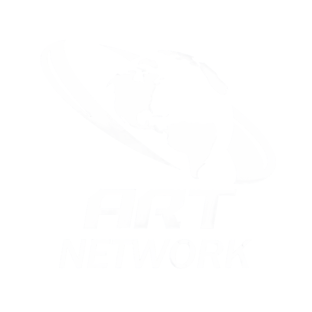 Logótipo ArtNetwork para fundo escuro