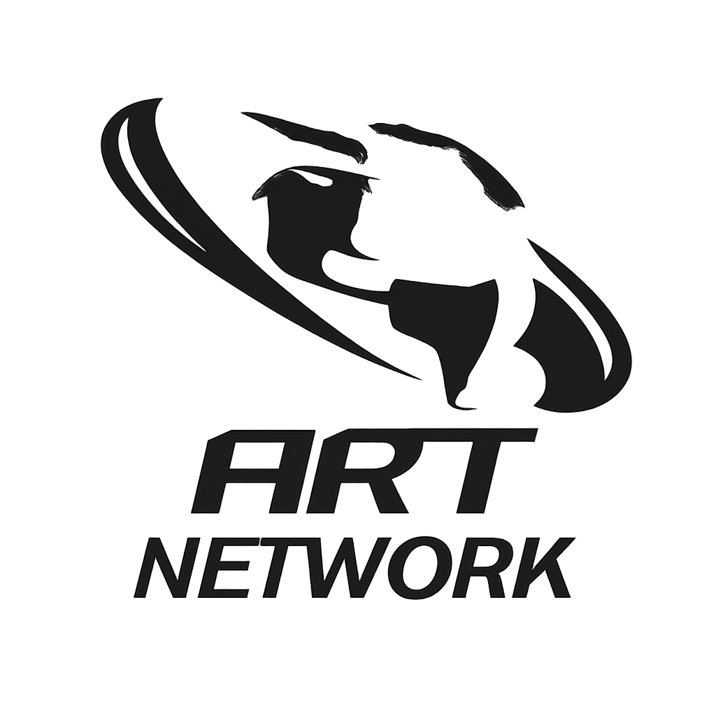 Logótipo ArtNetwork para fundo claro