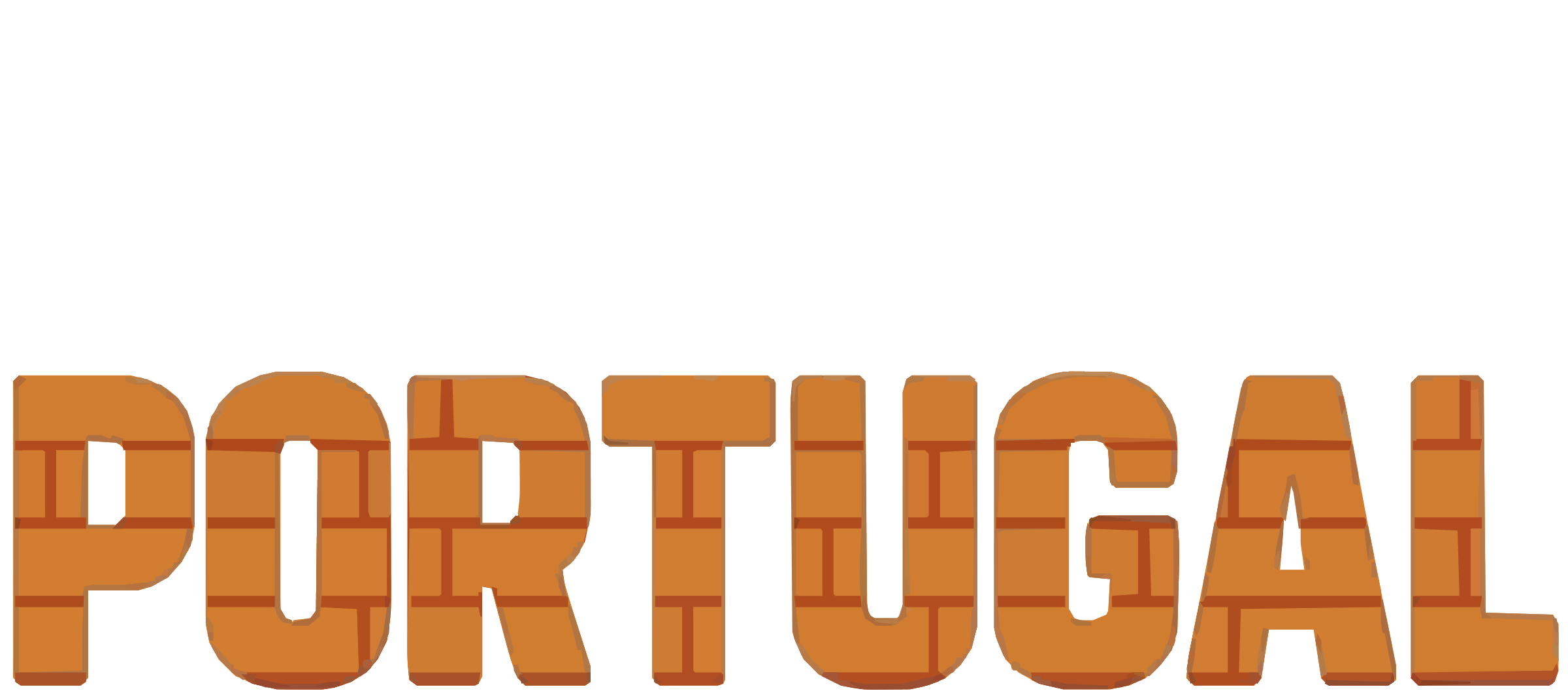 Logótipo Construir Portugal para fundo escuro