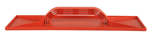 Paleta Plástica (c/ Reforço Laranja 15x45cm)