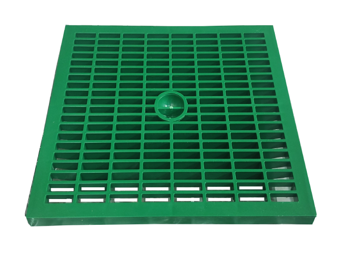 Grelha de saneamento c/ Aro PP Verde