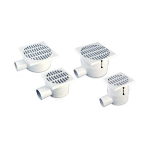 Ralo Orientável Telescópico 4cm c/ sifão PP