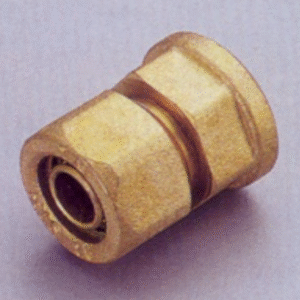 Casquilho de latão PEX Fêmea