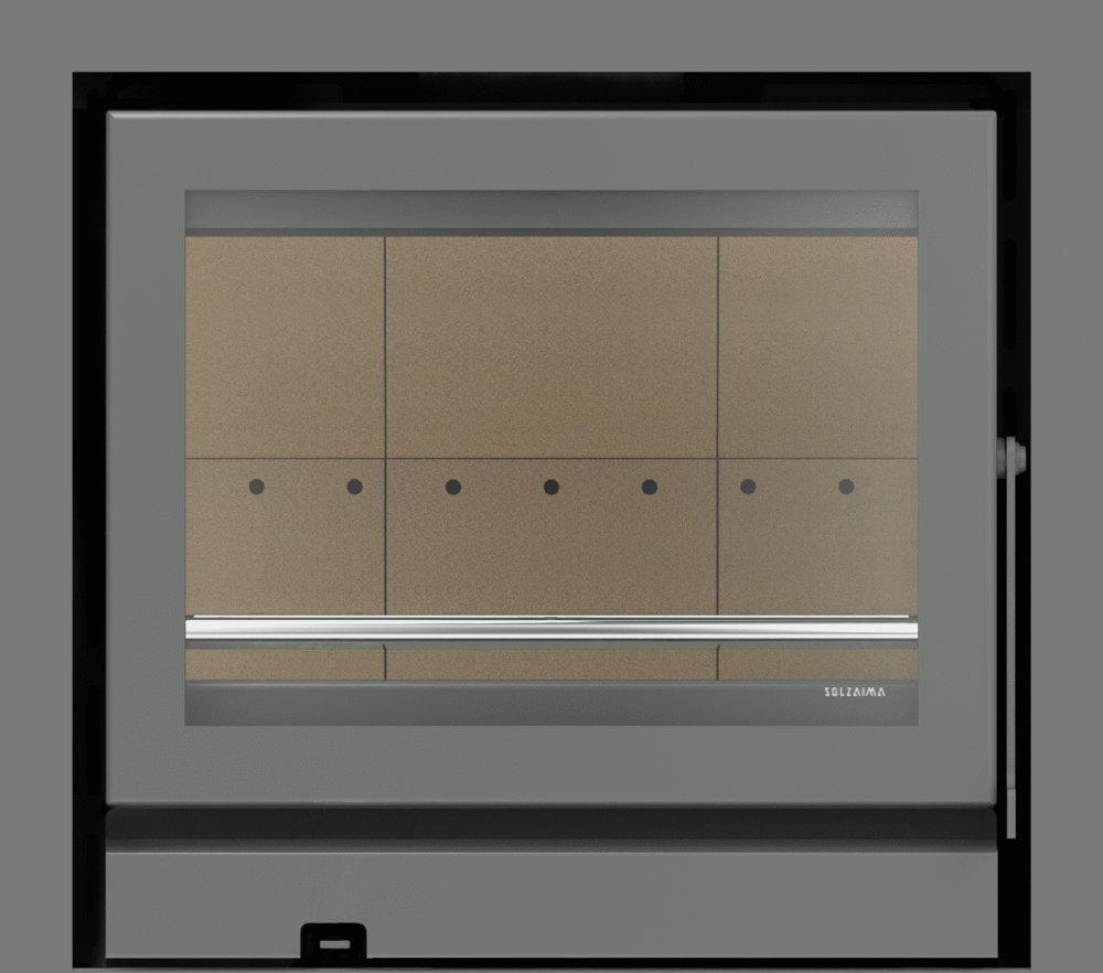 Recuperador Lenha  Ar Ventilado SIENA ECO 60