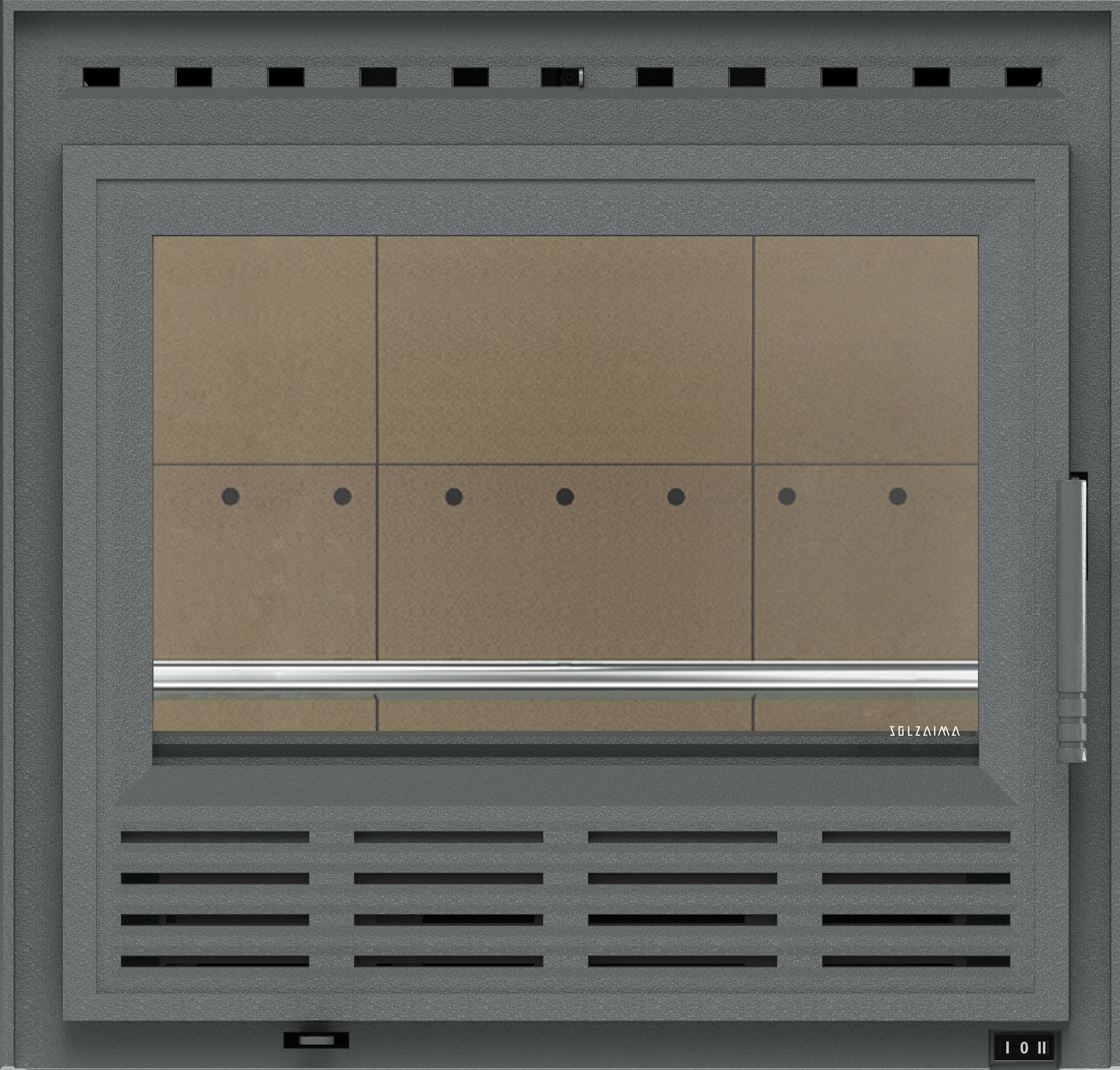 Recuperador Lenha Ar Ventilado STAR ECO 60